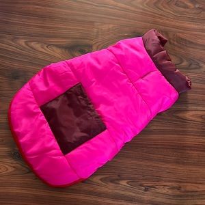Winter dog jacket medium